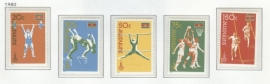 REP. SURINAME 1980 ZBL SERIE 210 OLYMPISCHE OLYMPICS MOSKOU