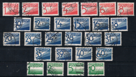 1925 Portomarken 132-158 gestempeld ++ D© 131