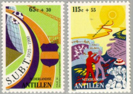 ANTILLEN 1990 NVPH SERIE 947 DRUGS