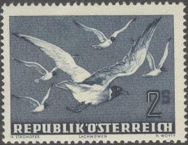 OOSTENRIJK 1950 ANK 969 VOGELS BIRDS