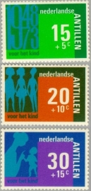ANTILLEN 1973 NVPH SERIE 481 KIND