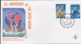 ARUBA 1995 FDC E 056 VN UN