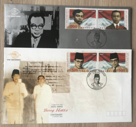 INDONESIË FDC 2002-11 BUNG HATA