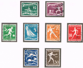 NEDERLAND 1928 NVPH 212-19 GESTEMPELD ++ C 413