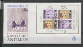 ANTILLEN 1979 FDC E125A KINDERZEGELS