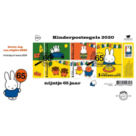 NEDERLAND NVPH FDC E 813 KINDERPOSTZEGELS NIJNTJE