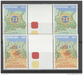 REP. SURINAME 1983 ZBL 354-355 BP A  ++ P 341