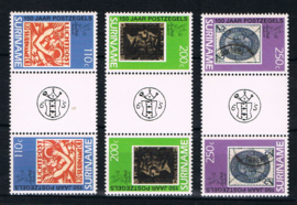 REP. SURINAME 1990 ZBL 656-658 TB A ++ P 350