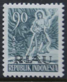 RIAU 1954 ZBL 16 POSTFRIS