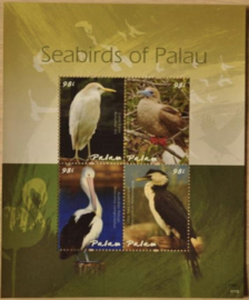 PALAU 2011 SEABIRDS OF PALAU VOGELS ++ M