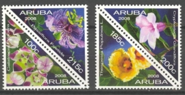 ARUBA 2008 NVPH SERIE 407 BLOEMEN FLOWERS
