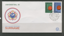 REP. SURINAME ZBL FDC E083 SPORT