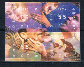 NEDERLAND 1996 NVPH 1702 KERST  ++ B 565