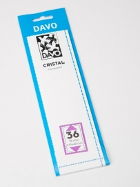 DAVO CRISTAL STROKEN MOUNTS C36 (215 x 40) 18 STK/PCS