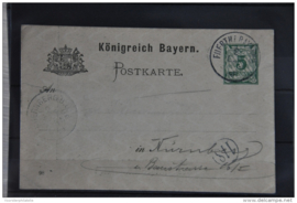 DUITSLAND POSTKAART/BRIEF ++ A 475
