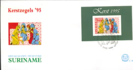 REP. SURINAME ZBL FDC E188 A KERSTMIS