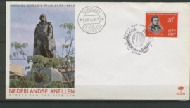 ANTILLEN 1967 FDC E046 CARLOS PIAR