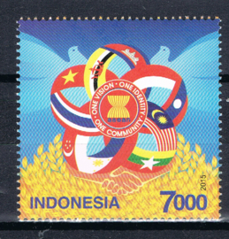 INDONESIË 2015 ZBL 3290  ++ MAP