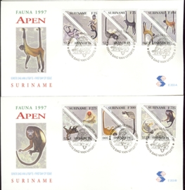 REP. SURINAME ZBL FDC E E203 AB APEN