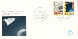 NEDERLAND NVPH FDC E209 EUROPA EUROPE