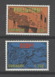 REP. SURINAME 1994 ZBL SERIE 801 MILIEU