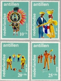 ANTILLEN 1969 NVPH SERIE 410 FOLKLORE