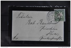 DUITSLAND POSTKAART/BRIEF ++ A 474