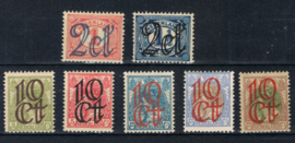 NEDERLAND 1923 NVPH 114-120 ONGEBRUIKT ++ F 387