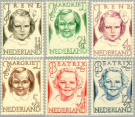 NEDERLAND 1946 NVPH 454-459 POSTFRIS