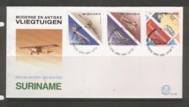 REP. SURINAME ZBL FDC E117 AB LUCHTVAART