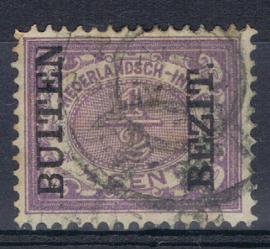 NED. INDIË 1908 NVPH 81 BUITEN BEZIT ++ D 247