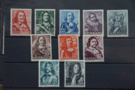 NEDERLAND 1943 NVPH 412-21 PLAK(REST) ++ E 468