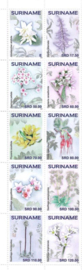 REP. SURINAME 2024 BLOEMEN FLOWERS