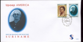 REP. SURINAME ZBL FDC E E218 UPAEP