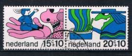 NEDERLAND 1968 NVPH 912-916 GEBRUIKT COMBINATIE ++ L 586