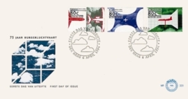 NEDERLAND NVPH FDC E320 LUCHTVAART