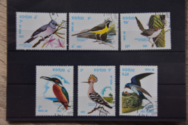 LAOS  VOGELS BIRDS  ++ GESTEMPELD ( P ) 489