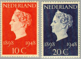 NEDERLAND 1948 NVPH 504-505 POSTFRIS