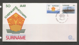 REP. SURINAME ZBL FDC E106 SCHEEPVAART