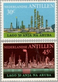 ANTILLEN 1974 NVPH SERIE 492 OLIE