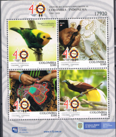 INDONESIË 2020 ZBL 3710 COLOMBIA