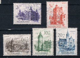 NEDERLAND 1951 NVPH 568-572 GEBRUIKT ++ (S) LEES