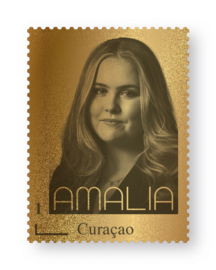 CURACAO 2023 AMALIA GOUDEN ZEGEL