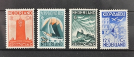 NEDERLAND 1933 NVPH 257-60 POSTFRIS ++ VOORBEELD SCAN (PH)