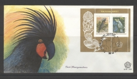 INDONESIË 1981 FDC 103-2 VOGELS