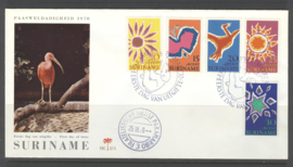 SURINAME  NVPH FDC E 73