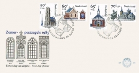 NEDERLAND NVPH FDC E226 KERKEN CHURCHES