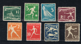 NEDERLAND 1928 NVPH 212-19 POSTFRIS ++ VOORBEELD SCAN (PH)