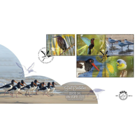 NEDERLAND NVPH FDC E 891 AB ST EUSTATIUS VOGELS