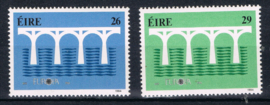 IERLAND 1984 MCHL 538-539 EUROPA CEPT ++ E 491